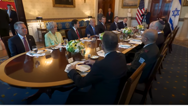 TWH83-President Trump Participates in a Dinner with the Prime Minister of the State of Israel