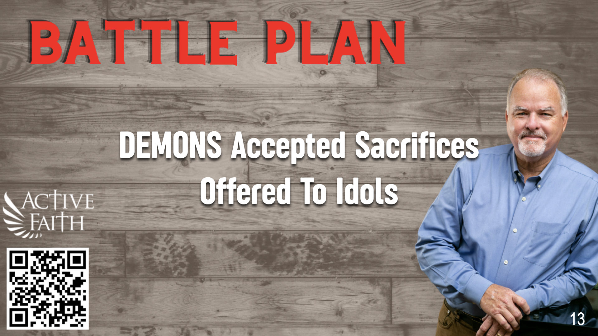 BLP013-DEMONS Accepted Sacrifices Offered To Idols - Battleplan