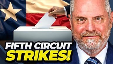 ABS58 -5th Circuit SHUTS DOWN Ballot Harvesting Ban Injunction — Texas Election Integrity WINS - The Andrew Branca Show