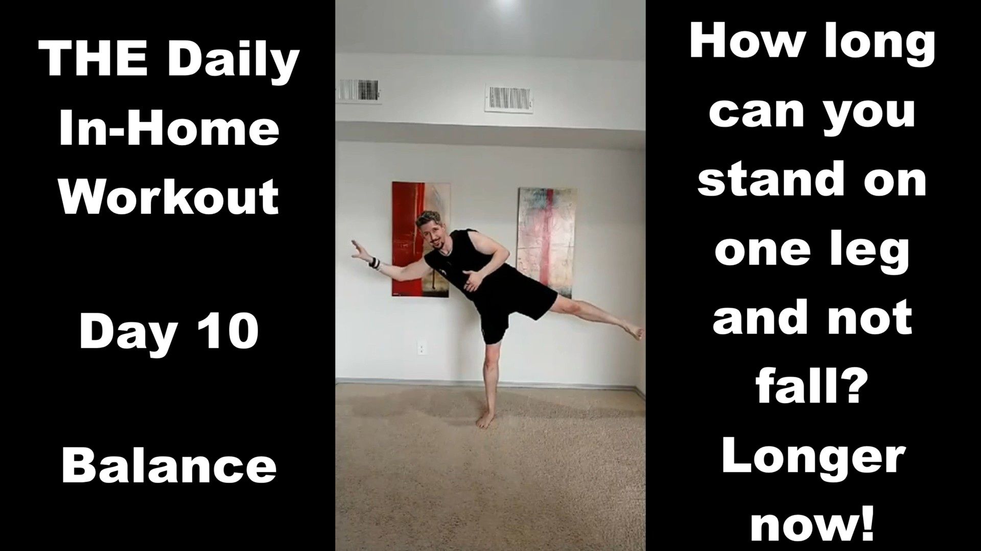 FE16 - Day 10: Balance - The Daily In-Home Workout