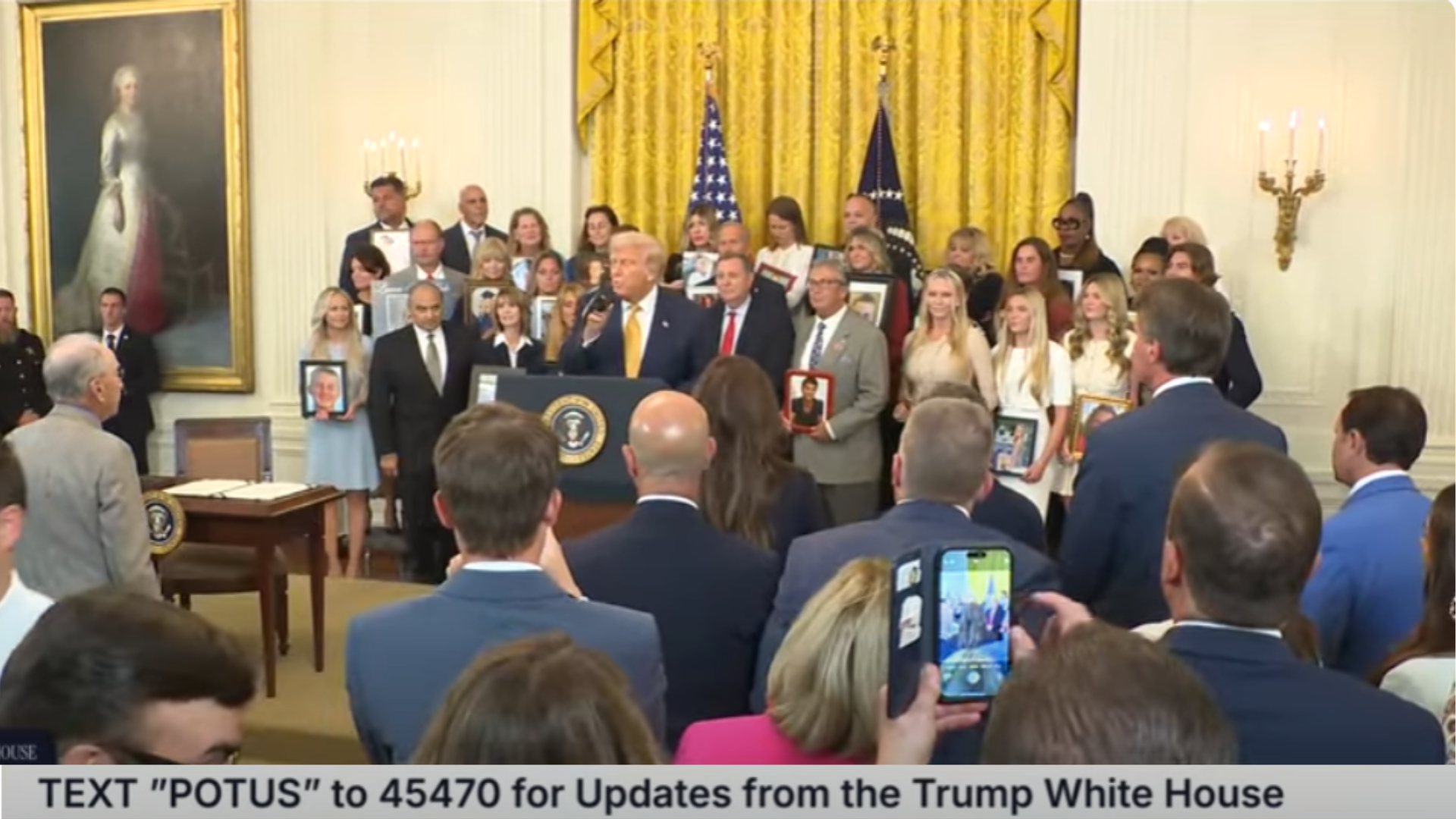 TWH92-President Trump Participates in a Bill Signing Ceremony, July 16, 2025