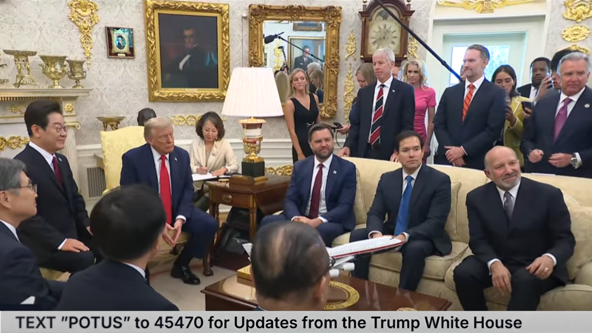 TWH125-President Trump Participates in a Bilateral Meeting with the President of the Republic of Korea