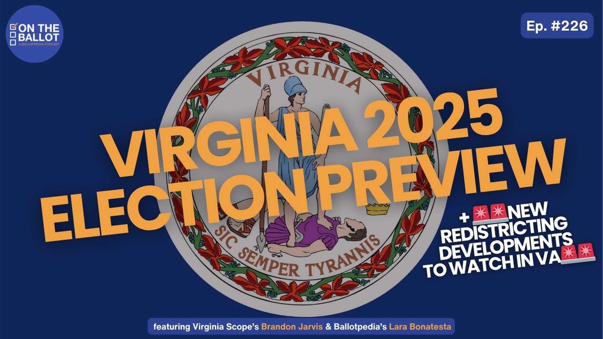 OTB68- Democrats Redistricting in Virginia? Previewing the Commonwealth’s 2025 Elections- On the Ballot