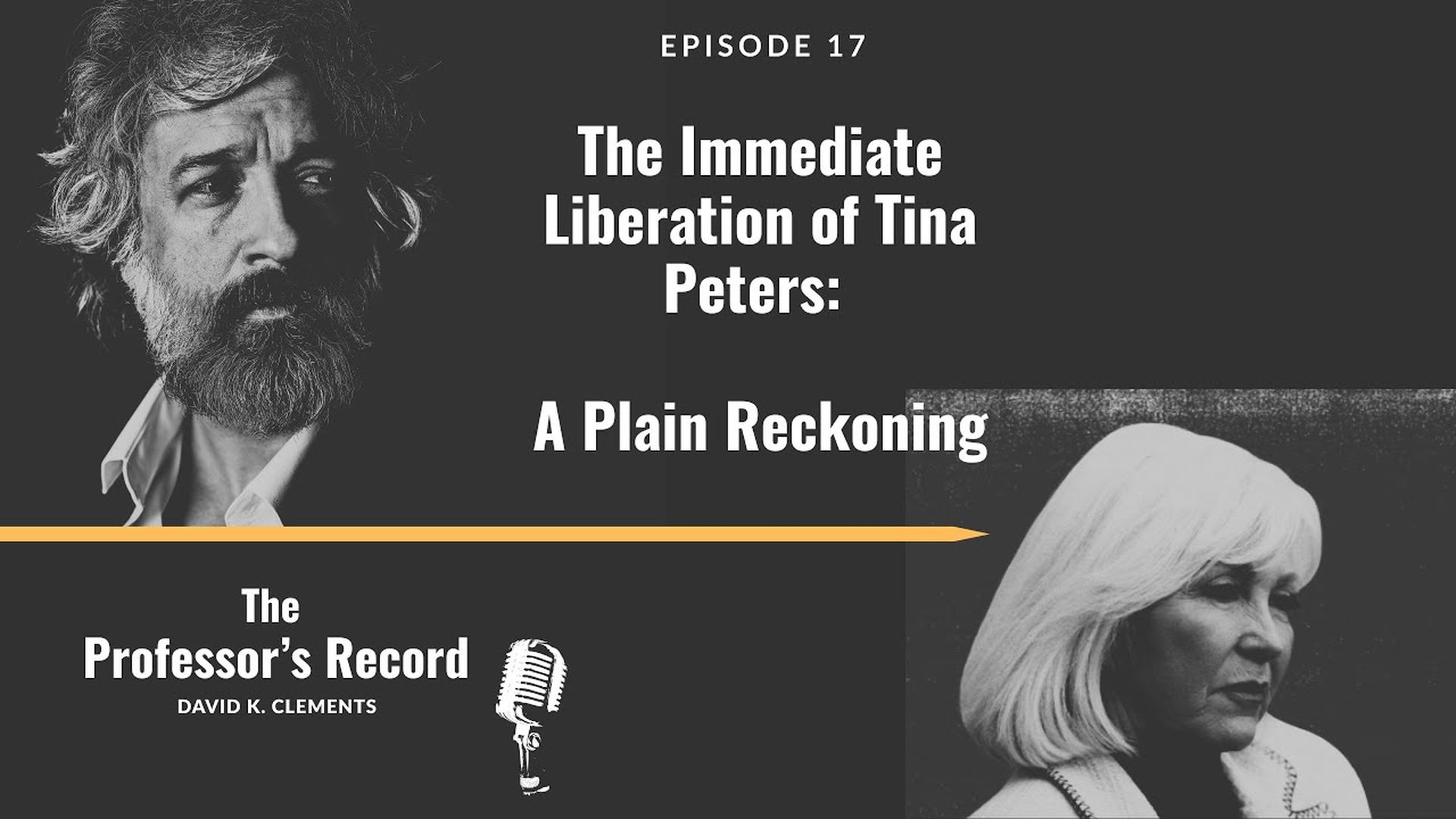 TPR6-The Immediate Liberation of Tina Peters A Plain Reckoning - The Professor's Record