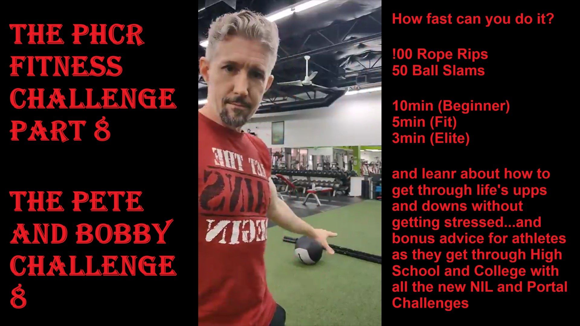 FC8 - Pete & Bobby Challenge - PHCR Fitness Challenge