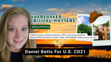 OCM16 -Daniel Betts For U.S. CD21 - Overlooked Critical Matters