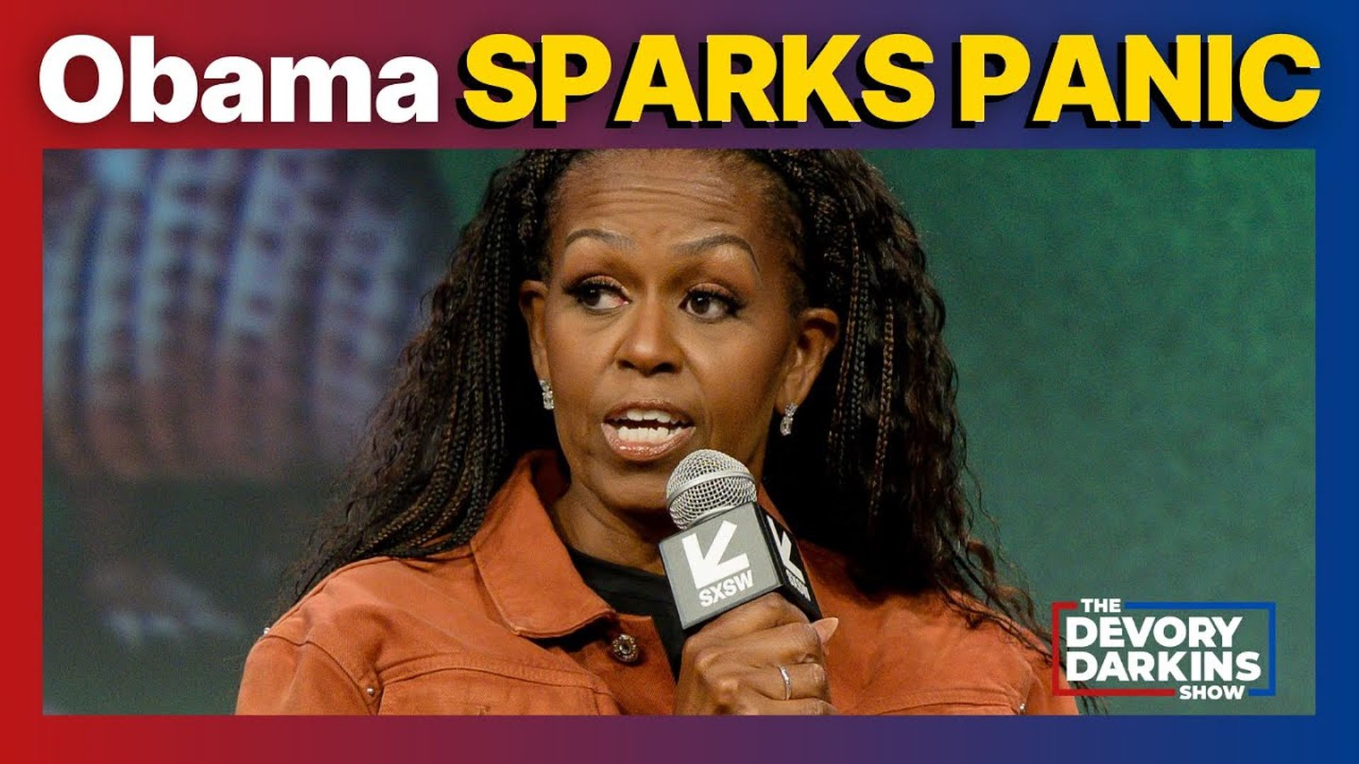 DDS282- Michelle Obama SPARKS PANIC after shocking statement FALLS APART- DeVory Darkins Show
