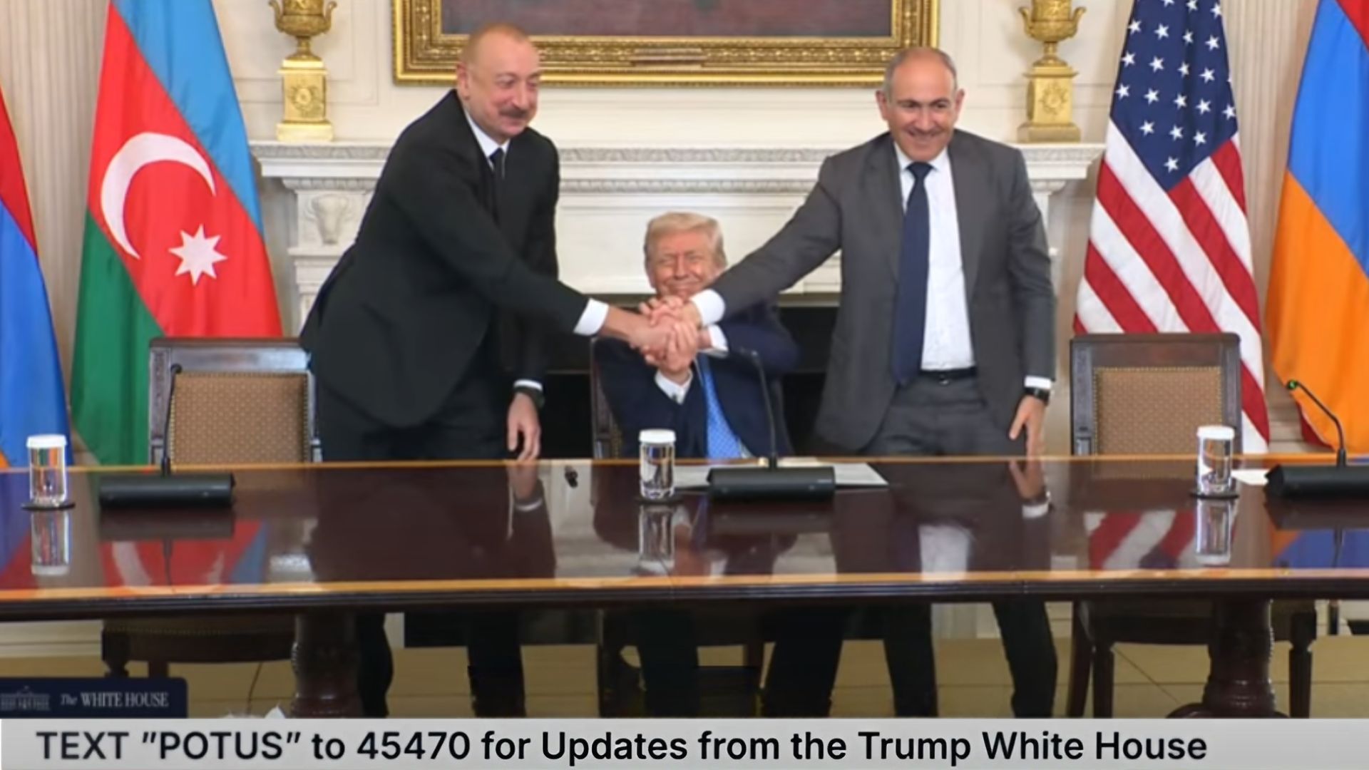 TWH111-President Trump Participates in a Trilateral Signing with Armenia and Azerbaijan