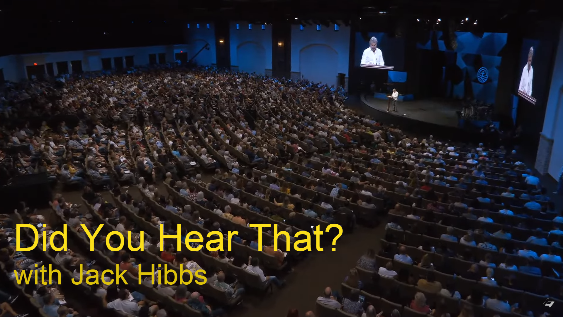 CCCH63-Did You Hear That  (Romans 1018-21) - Jack Hibbs