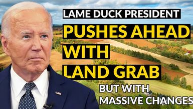 AMT324-Lame Duck President's Bold Land Grab takes on Drastic Changes - As A Man Thinketh