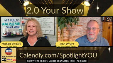 MS3 - Meet John Wright With Two Doves Bees & Gardens! 2.0 Your Show