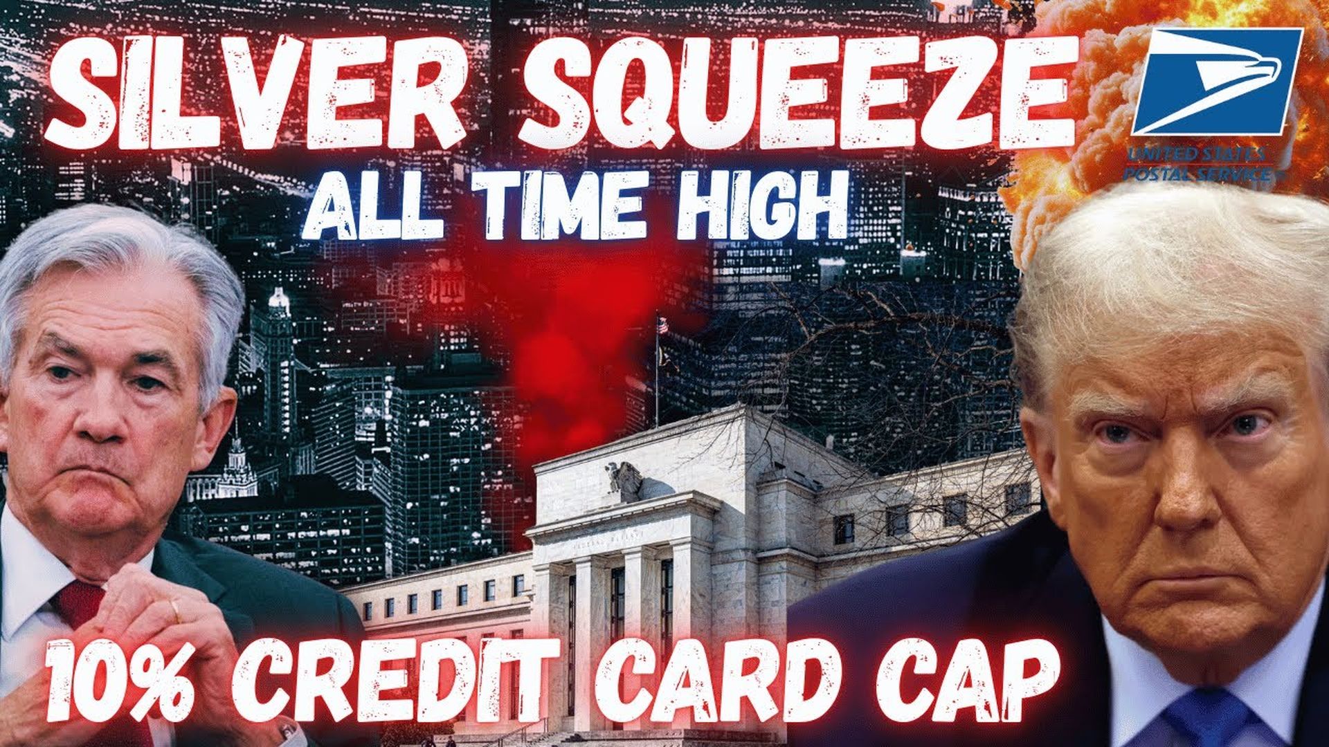 REM218- SILVER EXPLODES | USPS Issues WARNING | Jerome Powell Under Investigation | Real Estate Mindset