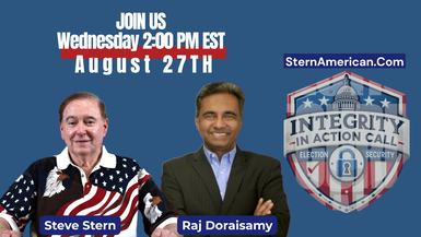 SAE08-Integrity in Action call With Steve Stern and Raj Doraisamy August 27