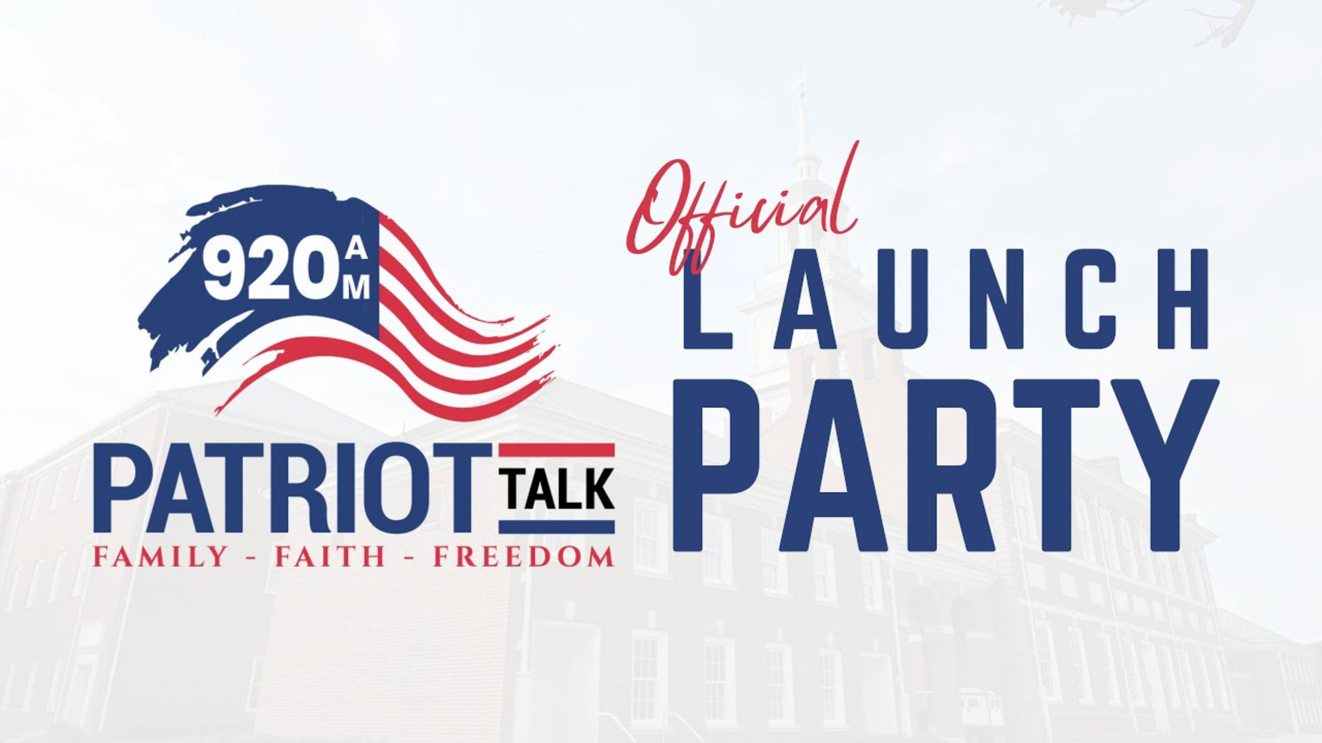 Ad-Patriot Talk 920 - Houston TX - Official Launch