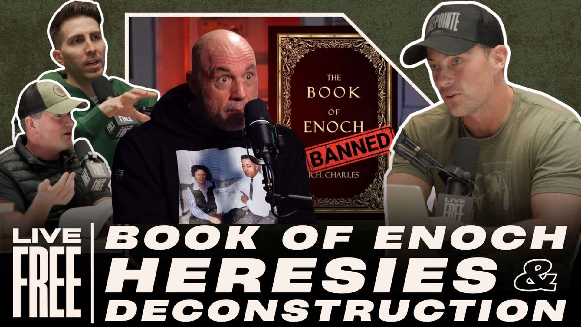LPC1-Was the Book of Enoch BANNED from the Bible...!   Live Free with Josh Howerton
