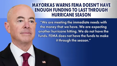 Mayorkas on FEMA-July to Sept