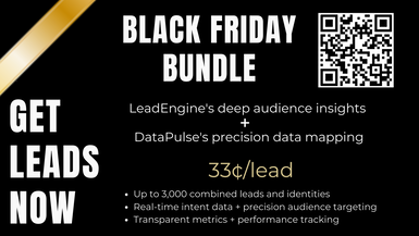 Get Leads NOW Dallas TX - Black Friday Special!