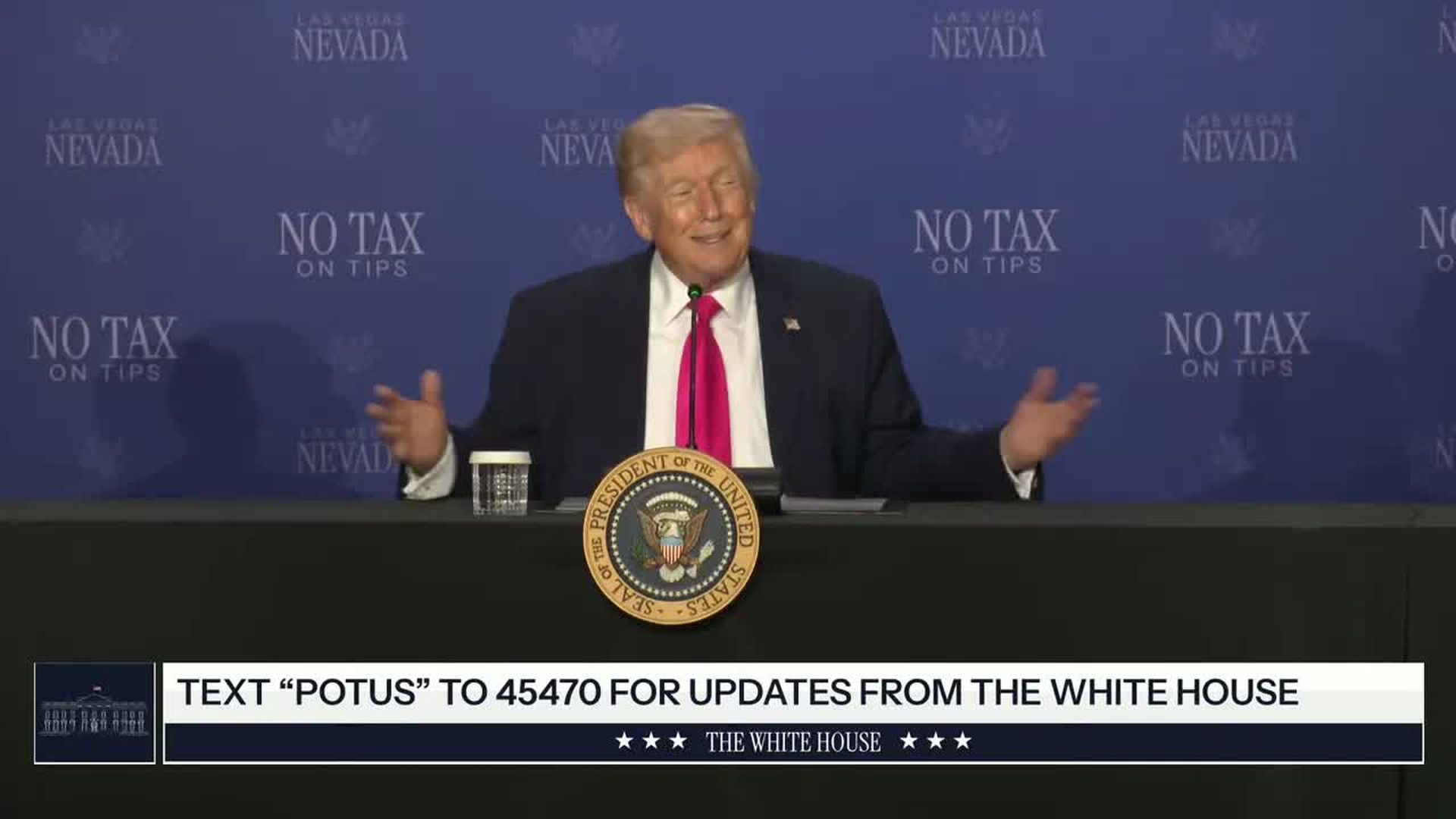 TWH200-President Trump Delivers Remarks on Tax Week in Las Vegas Nevada - The White House