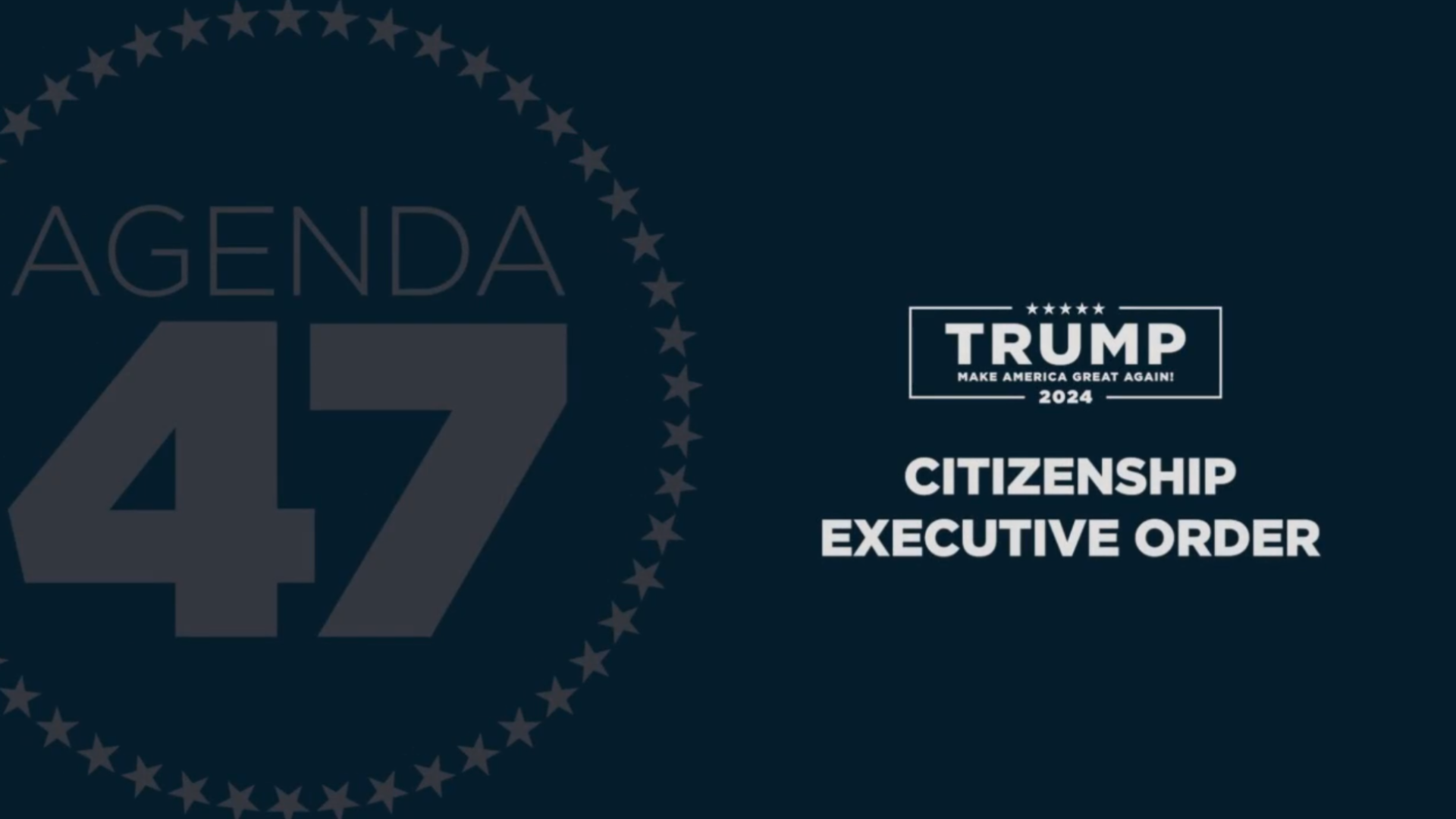 Shorts-Trump Citizenship Executive Order
