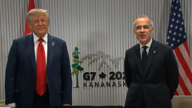 TWH58-President Trump Participates in a Bilateral Meeting with the Prime Minister of Canada