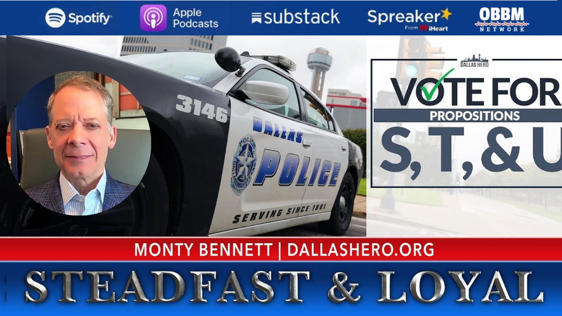 SL85-Monty Bennett - Steadfast & Loyal TV