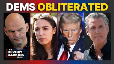 DDS346-Fetterman CLASHES with AOC as Trump OBLITERATES Gavin Newsom - DeVory Darkins Show