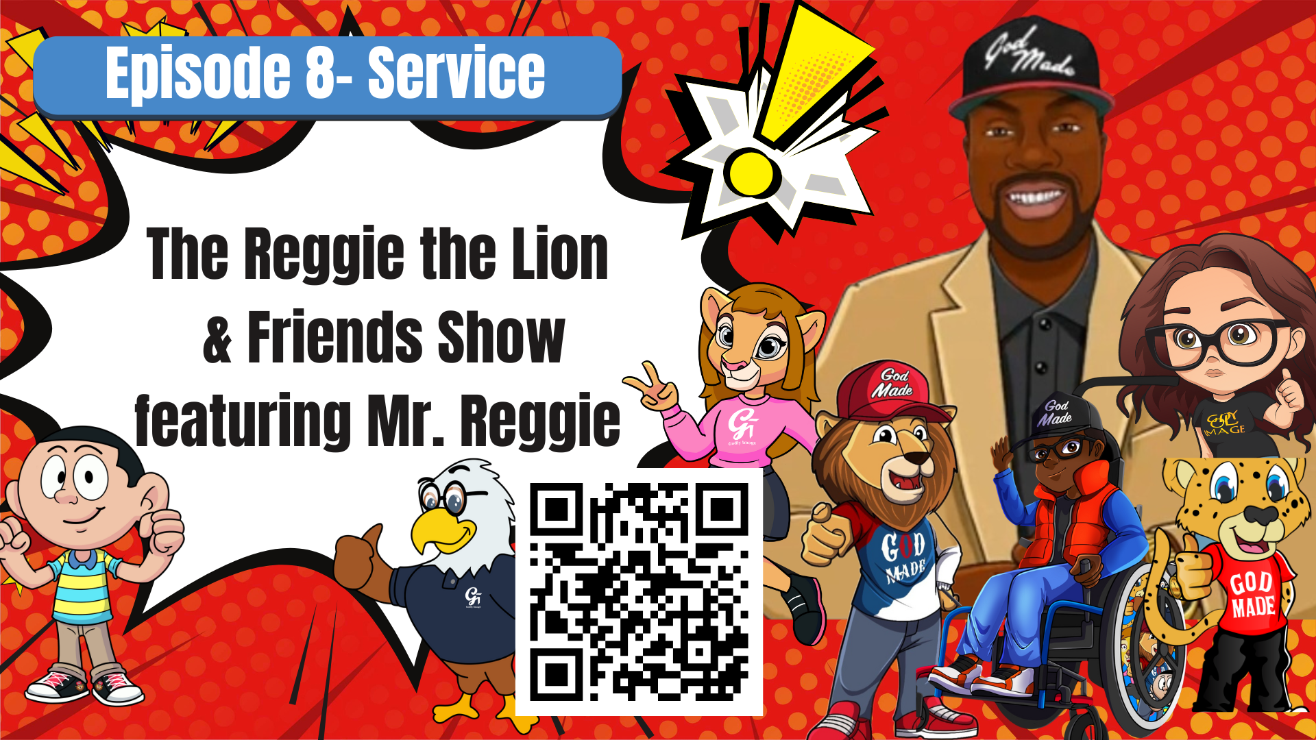 RTL8 Episode 8 Featuring Ashton Core - Reggie The Lion & Friends