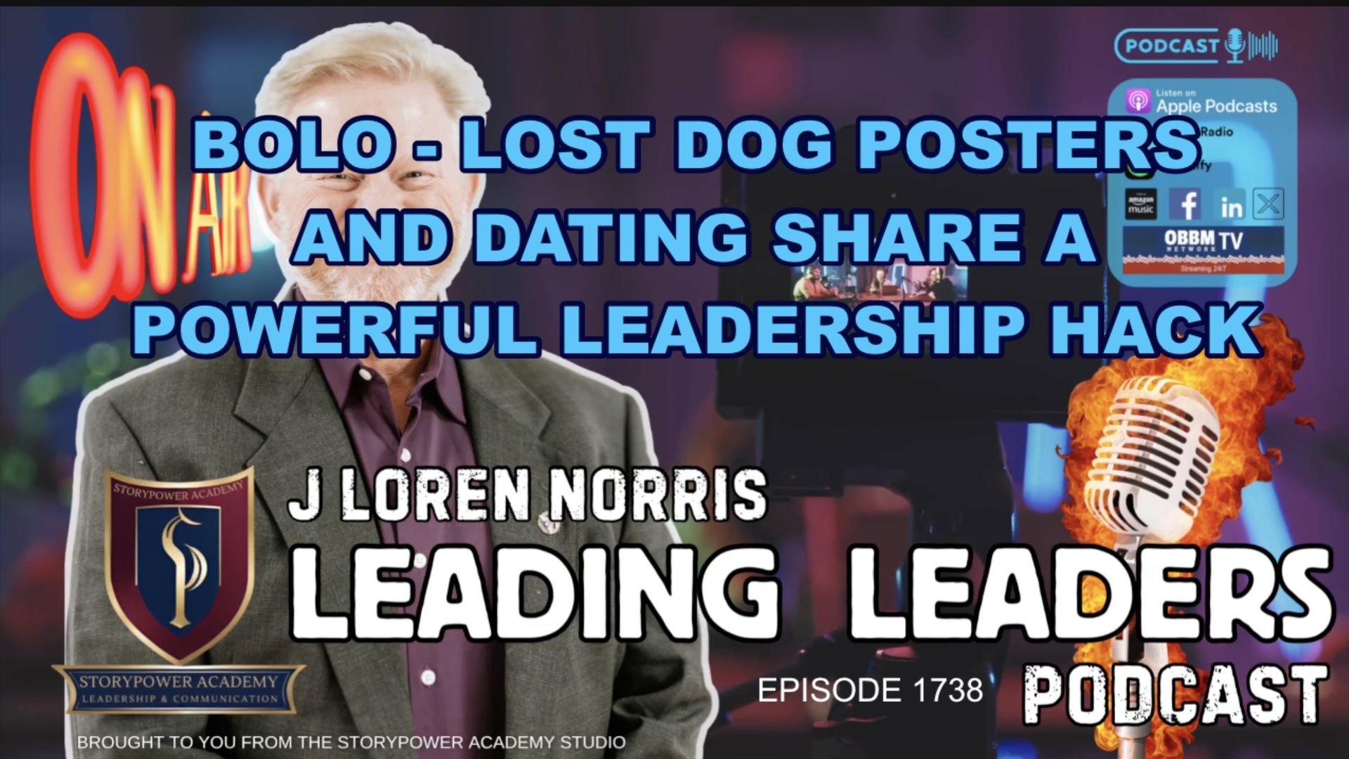 LL1738- BOLO - LOST DOG POSTERS AND DATING SHARE A POWERFUL LEADERSHIP HACK - Leading Leaders