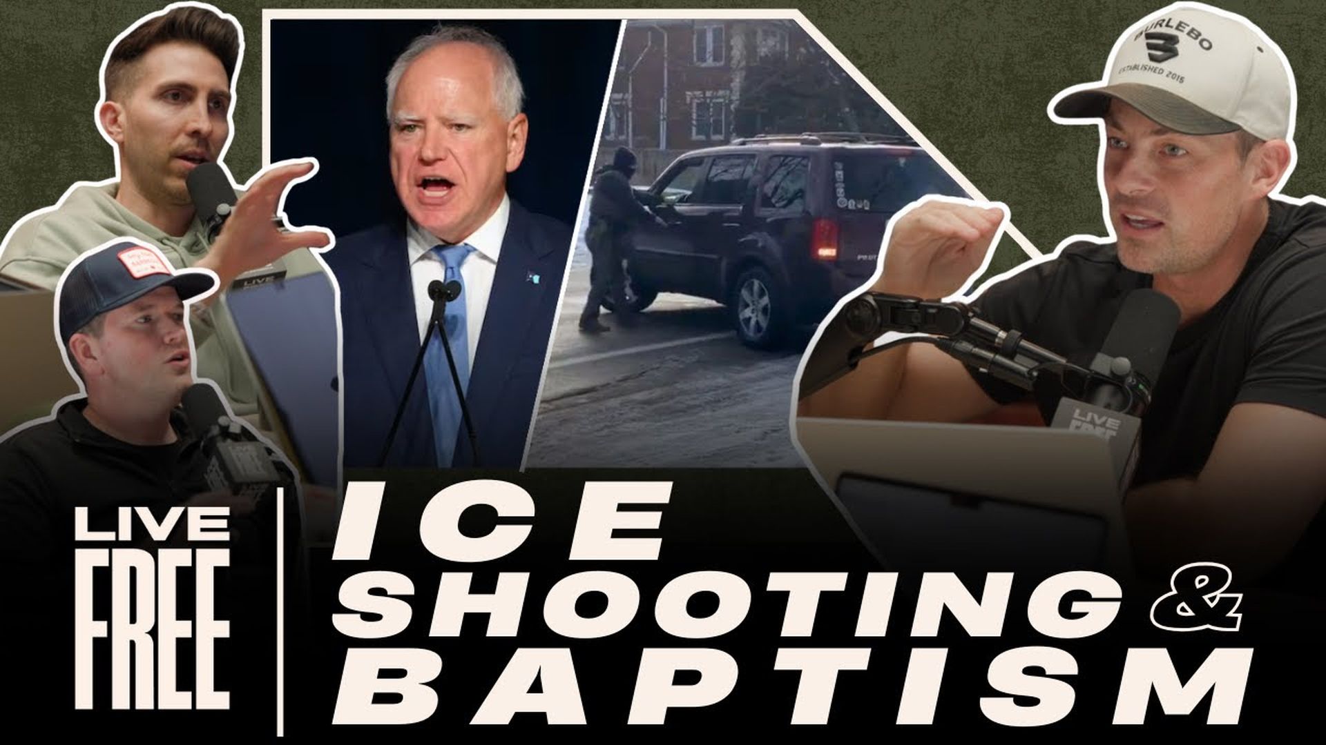 LPC13 - ICE Shooting in Minneapolis How Should Christians Respond!   Live Free with Josh Howerton 