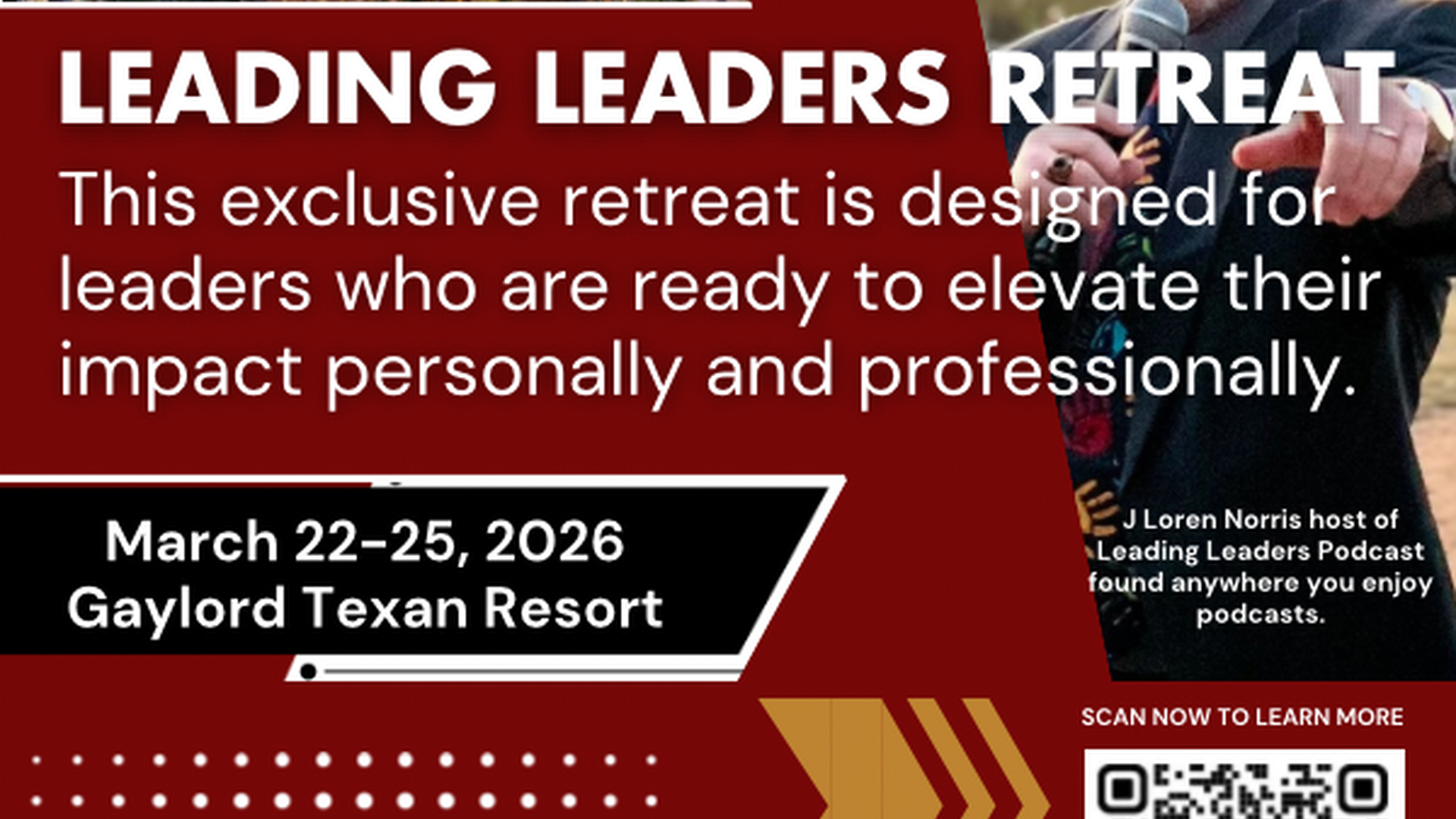 Ad- SPA Leadership Retreat 1 minute