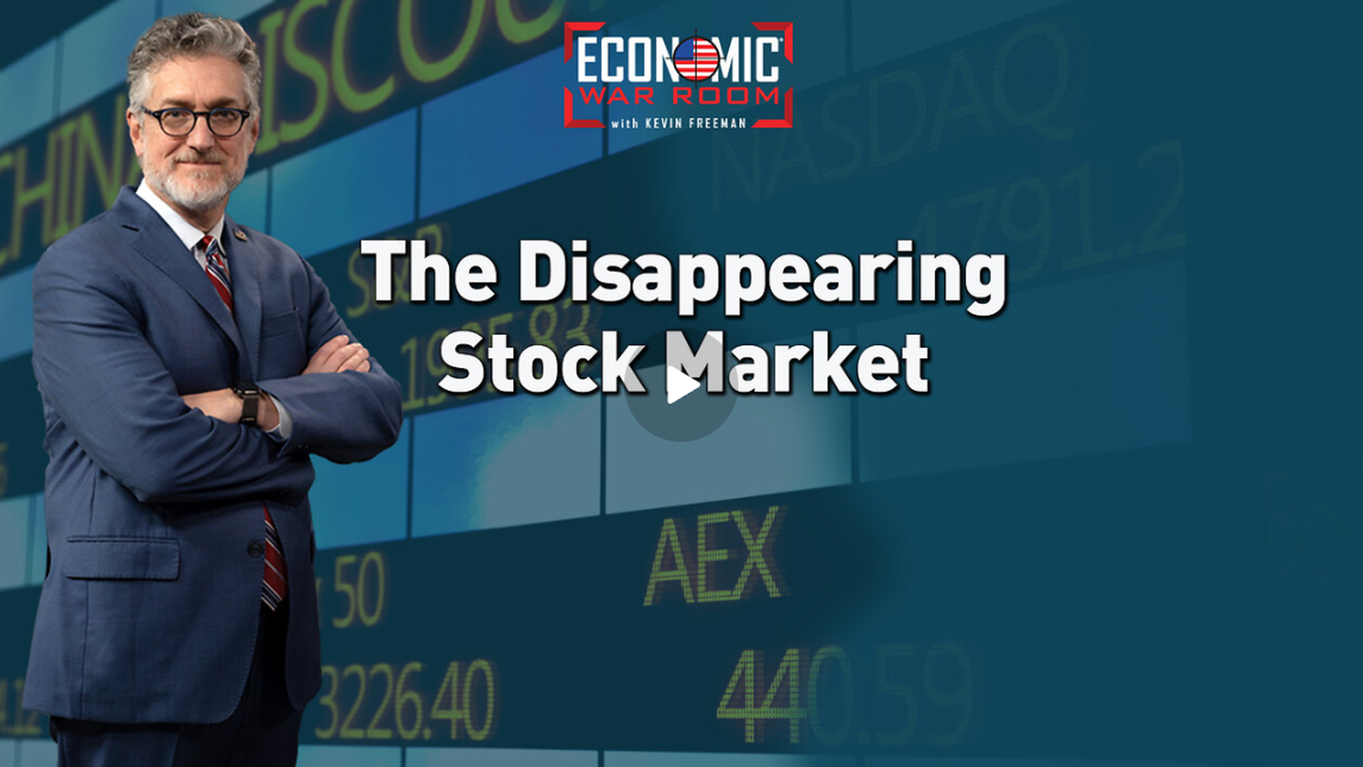 EWR364- The Disappearing Stock Market Is Making the Wealth Gap Worse - Economic War Room