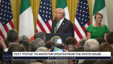 TWH176-President Trump Participates in the Shamrock Bowl Presentation - The White House