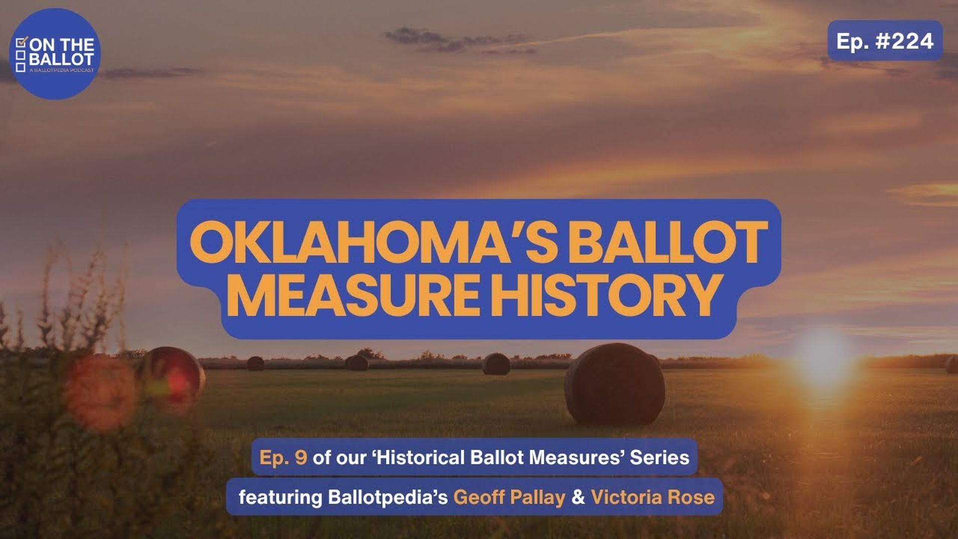OTB64- How Oklahomans Have Used Ballot Measures to Shape Their State for 100+ Years - On the Ballot