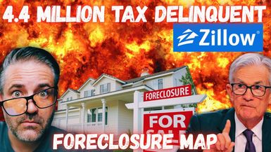 REM204- ZILLOW: Home Prices FALL in 96% of Cities | FORECLOSURE MAP | Real Estate Mindset
