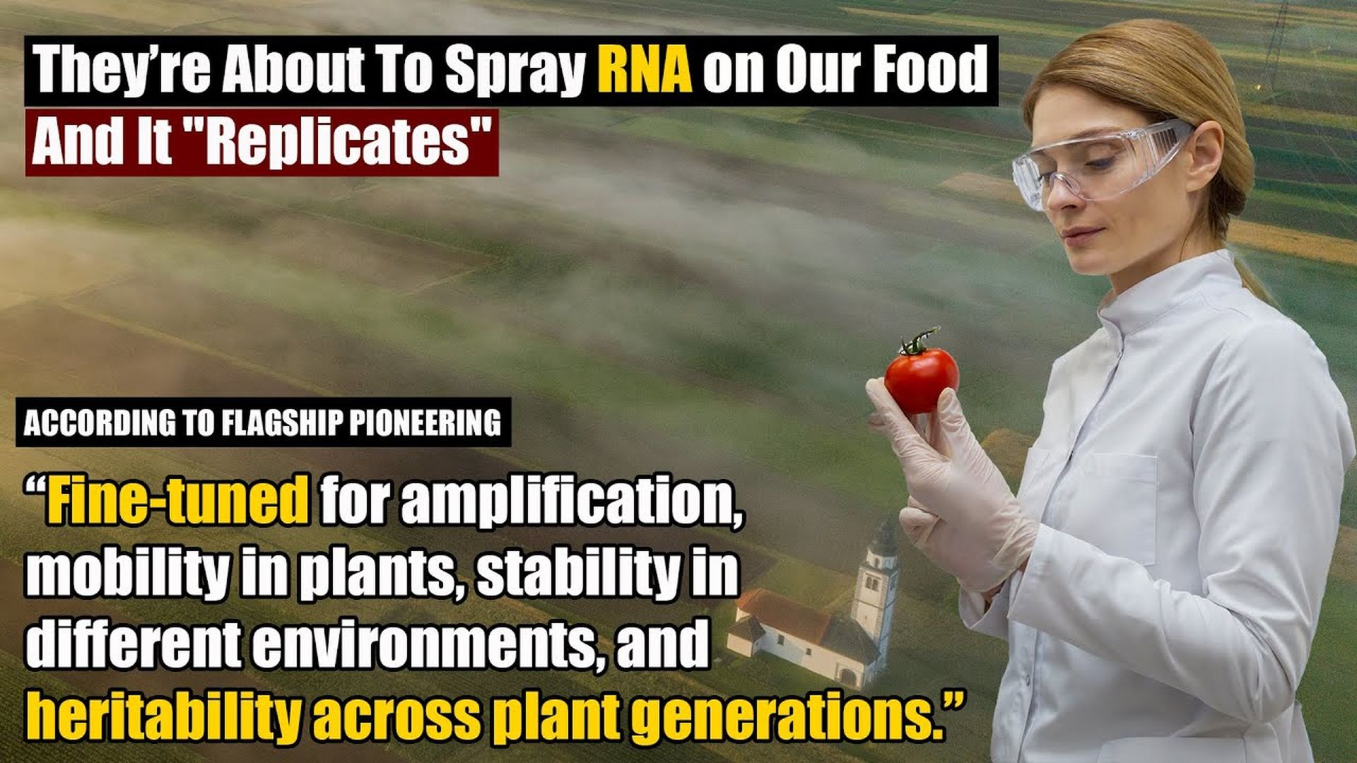 AMT405- Are They Spraying Genetic Control Into Our Food | As a Man Thinketh
