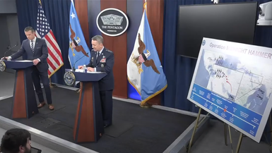 TWH67-LIVE: SECDEF Hegseth, CJCS Caine Brief Media