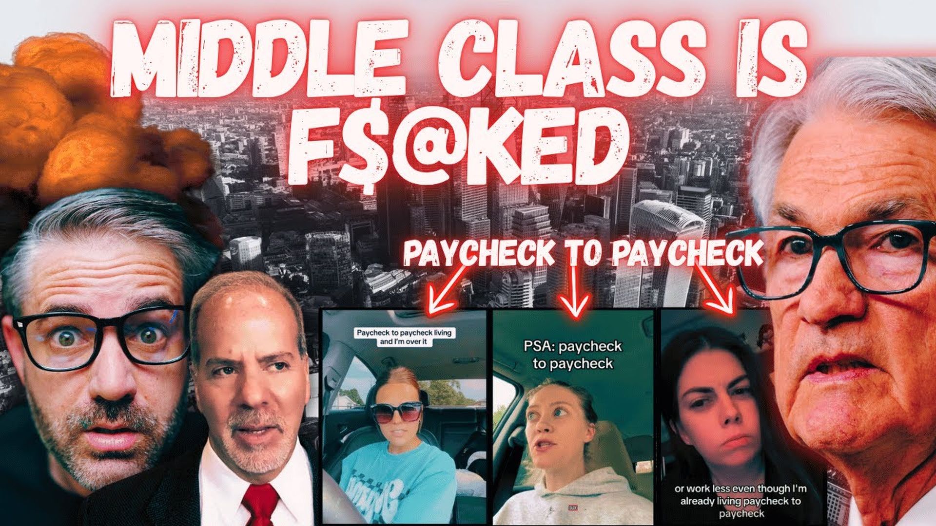 REM76-IT BEGINS: The Destruction of Income | Middle Class Living Paycheck to Paycheck - Real Estate Mindset