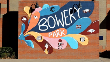 Bowery Park Mural at Bowery Park