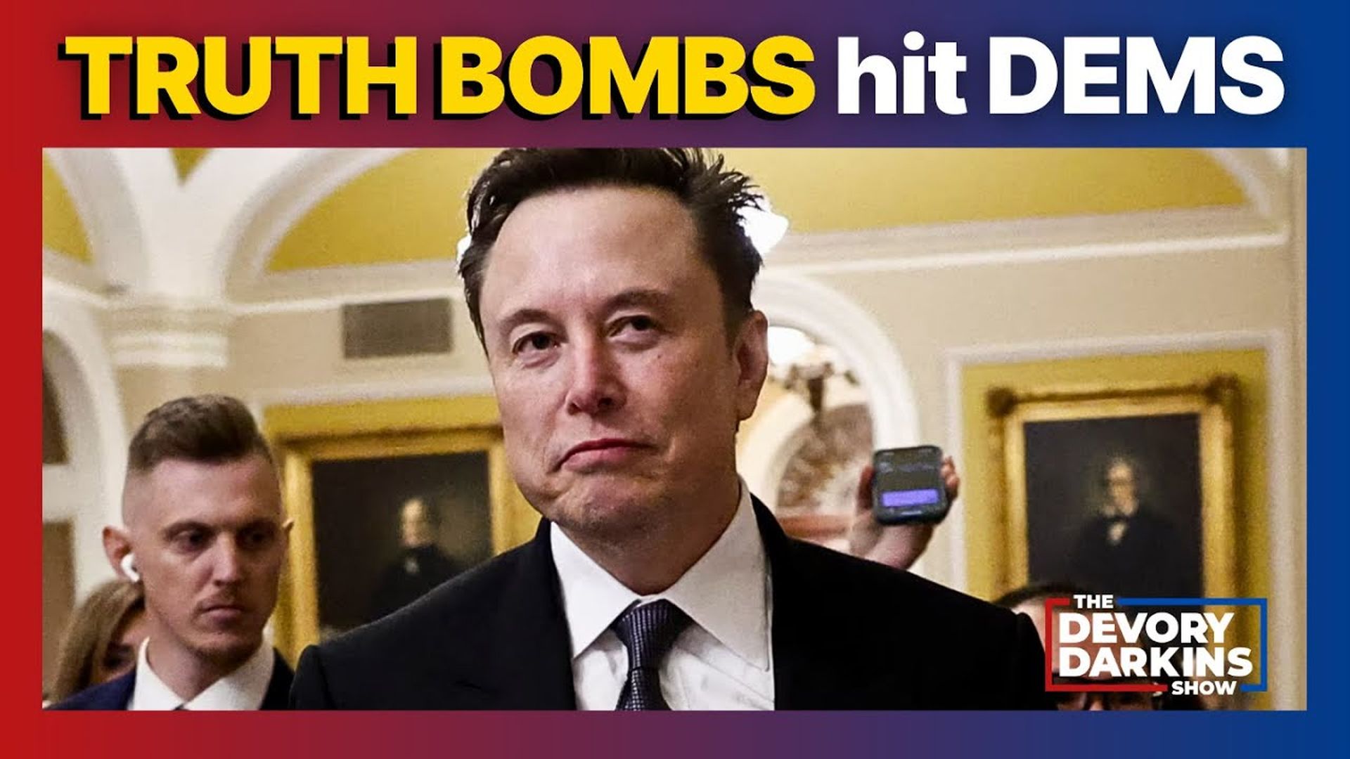 DDS147-Democrats TRIGGERED by Elon Musks Press Conference - DeVory Darkins Show