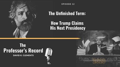 TPR1-The Unfinished Term - The Professor's Record