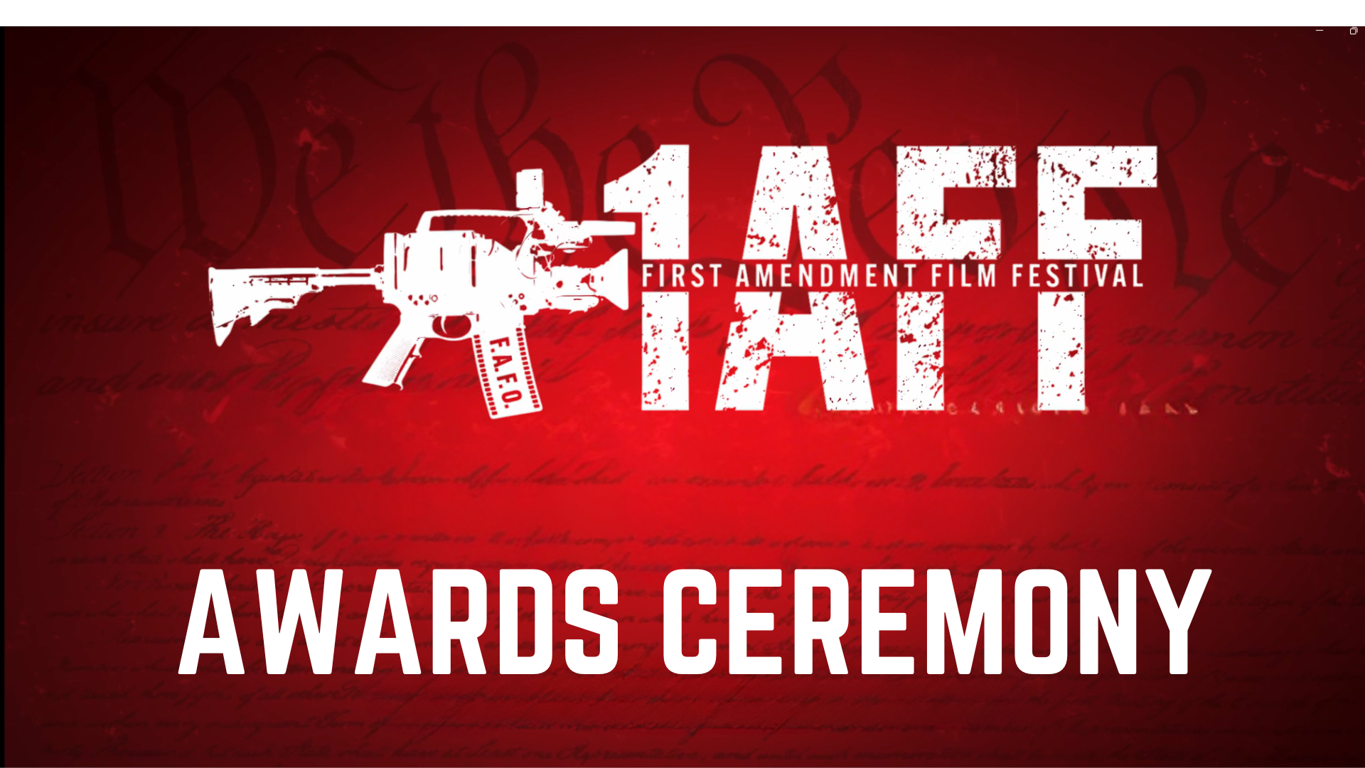 6-1AFF Awards Ceremony