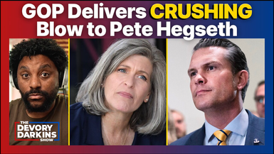 DDS058-GOP Senator Delivers CRUSHING BLOW to Pete Hegseth - The DeVory Darkins Show