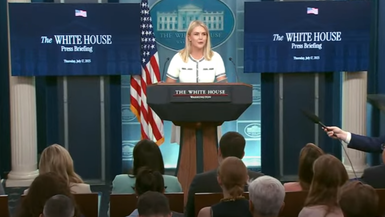 TWH93-Press Secretary Karoline Leavitt Briefs Members of the Media, July 17, 2025
