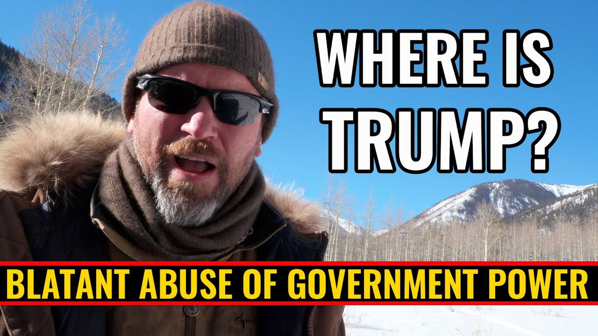 AMT333-BLATANT ABUSE OF GOVERNMENT POWER! - Where is Trump? - As A Man Thinketh