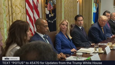 TWH82-President Trump Participates in a Cabinet Meeting, July 08, 2025