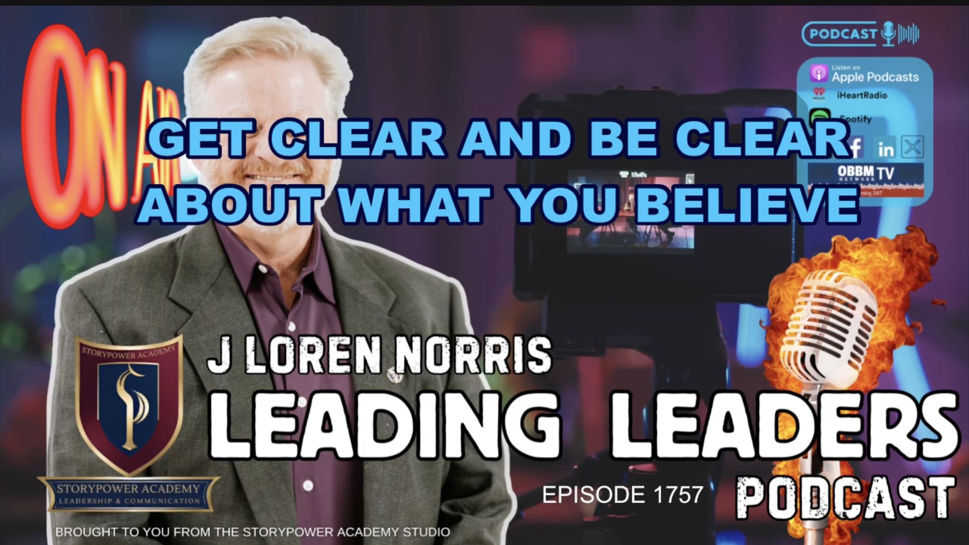 LL1757-GET CLEAR AND BE CLEAR ON N WHAT YOU BELIEVE - Leading Leaders