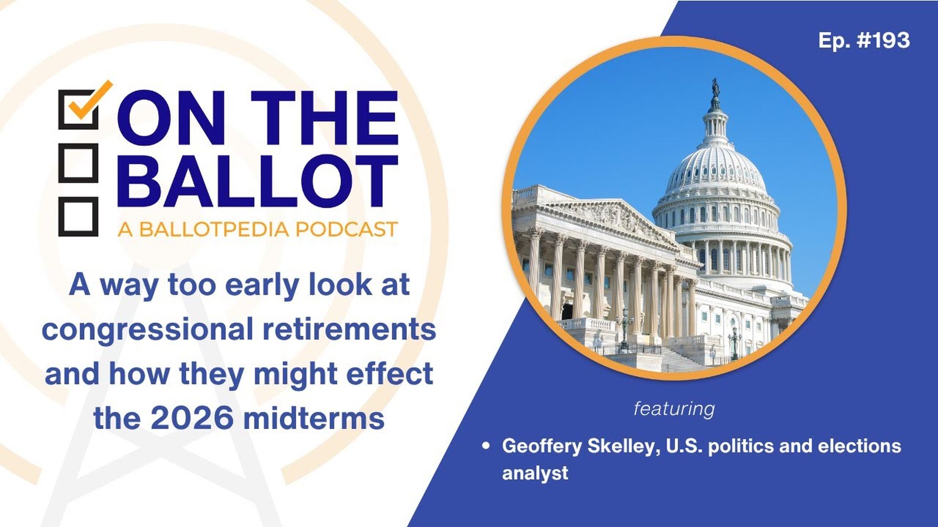 OTB33-Congressional retirements and departures — an early look - On The Ballot