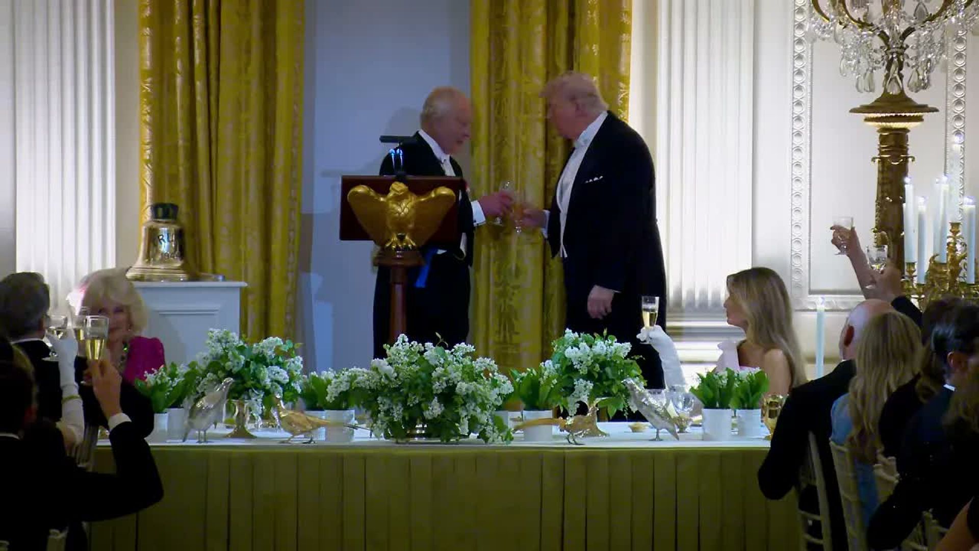 TWH209-Dinner with the King and Queen of the United Kingdom of Great Britain and Northern Ireland - The White House