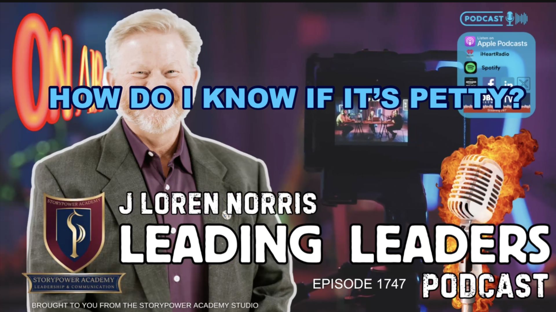 LL1747-HOW DO YOU KNOW IF ITS PETTY STUFF? - Leading Leaders