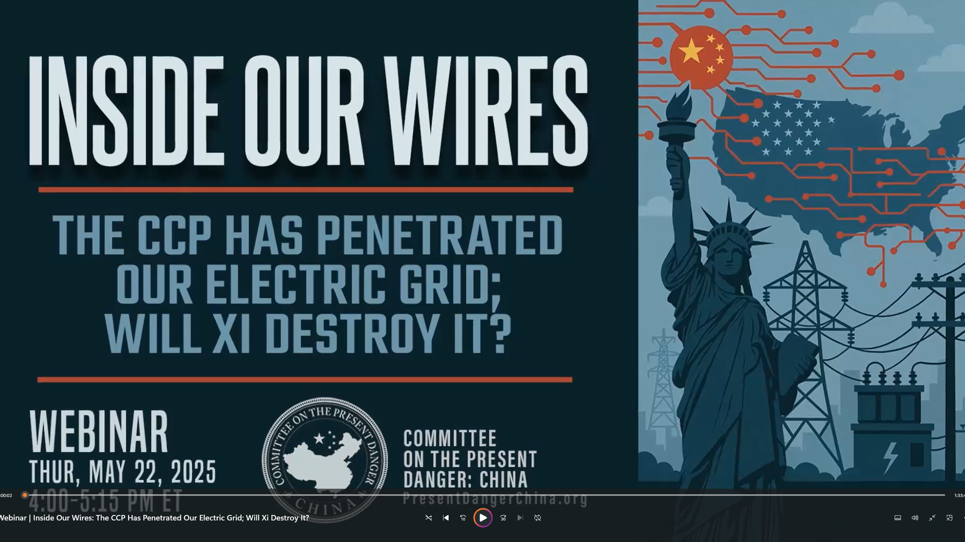  Inside Our Wires: The CCP Has Penetrated Our Electric Grid; Will Xi Destroy It